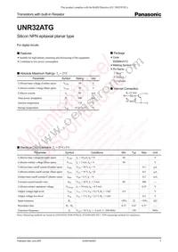 UNR32ATG0L Datasheet Cover