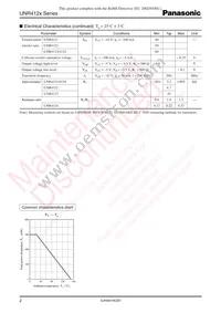 UNR412300A Datasheet Page 2