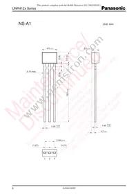 UNR412300A Datasheet Page 6