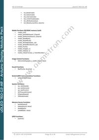 UOLED-160G2-AR Datasheet Page 6