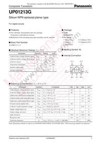 UP01213G0L Datasheet Cover