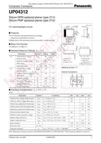 UP0431200L Datasheet Cover