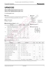 UP04312G0L Datasheet Cover