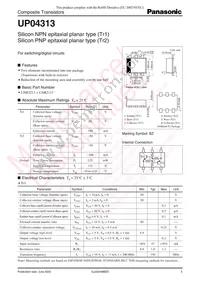 UP0431300L Datasheet Cover