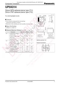 UP0431400L Datasheet Cover