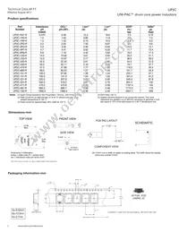 UP2C-100-R Datasheet Page 2