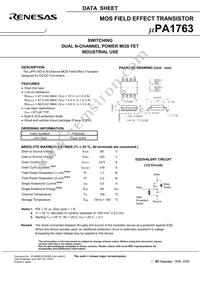 UPA1763G-E2-A Datasheet Page 3