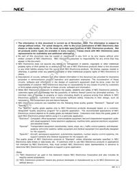 UPA2714GR(0)-E1-A Datasheet Page 10