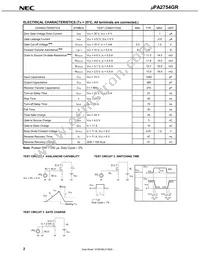 UPA2754GR(0)-E1-AY Datasheet Page 4