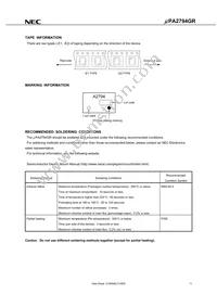 UPA2794GR(0)-E1-AZ Datasheet Page 13