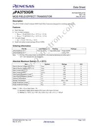 UPA3753GR-E1-AT Datasheet Cover