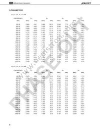 UPA810T-A Datasheet Page 4