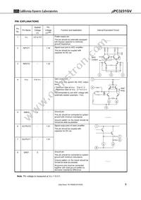 UPC3231GV-E1-A Datasheet Page 3