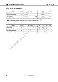 UPC3231GV-E1-A Datasheet Page 4