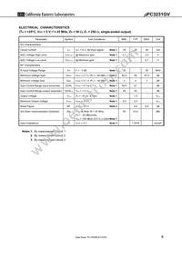 UPC3231GV-E1-A Datasheet Page 5