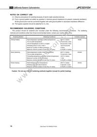 UPC3231GV-E1-A Datasheet Page 16