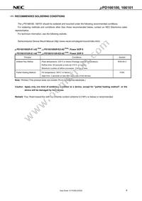 UPD166101GR-E1-AZ Datasheet Page 11