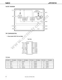 UPD166104GS-E1-AZ Datasheet Page 4