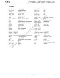 UPD70F3025AGC-33-8EU-A Datasheet Page 5