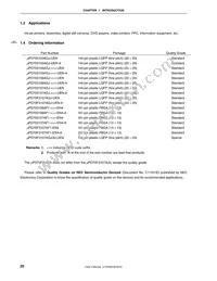 UPD70F3107AGJ-UEN-A Datasheet Page 22