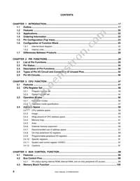 UPD70F3116GJ-UEN-A Datasheet Page 10