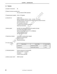 UPD70F3116GJ-UEN-A Datasheet Page 22