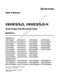 UPD70F3284YGJ-UEN-A Datasheet Page 3