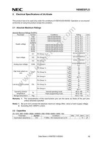 UPD70F3378M2GJA-GAE-AX Datasheet Page 13