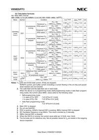UPD70F3611M2GBA-GAH-AX Datasheet Page 20