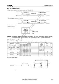 UPD70F3611M2GBA-GAH-AX Datasheet Page 21