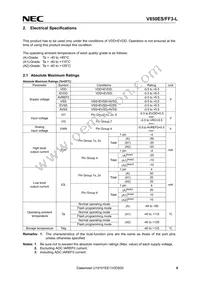 UPD70F3622M2GCA-UEU-AX Datasheet Page 9