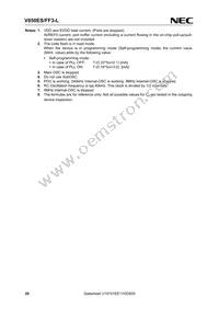 UPD70F3622M2GCA-UEU-AX Datasheet Page 20