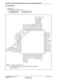 UPD70F3837GC(R)-UEU-AX Datasheet Page 6