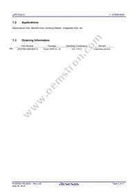 UPD720210K8-BAF-A Datasheet Page 2