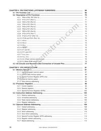 UPD78F0058YGK-9EU-A Datasheet Page 16