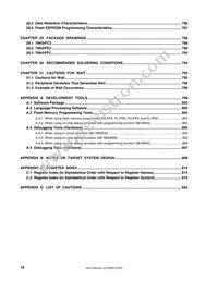 UPD78F0887AGKA-GAJ-G Datasheet Page 20