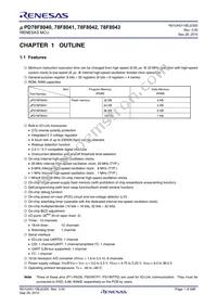 UPD78F8042K8(R)-9B4-AX Datasheet Page 16