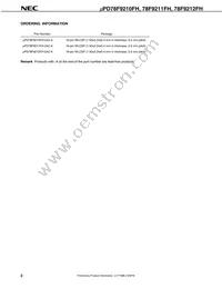 UPD78F9212FH-2A2-E1-A Datasheet Page 4
