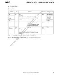 UPD78F9212FH-2A2-E1-A Datasheet Page 9