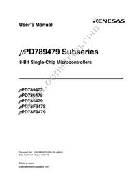UPD78F9478GC-8BT-A Datasheet Page 3