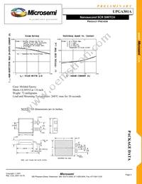 UPGA301A/TR13 Datasheet Page 3