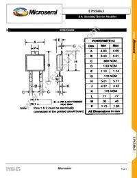 UPS540/TR13 Datasheet Page 5