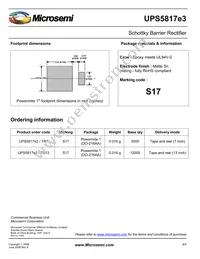 UPS5817E3/TR13 Datasheet Page 4