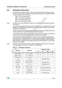 UPSD3212A-40U6 Datasheet Page 23