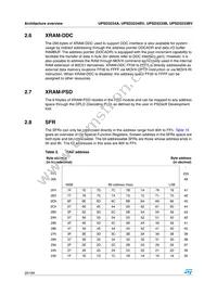 UPSD3234A-40U6T Datasheet Page 20