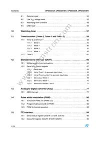 UPSD3253B-40T6 Datasheet Page 4