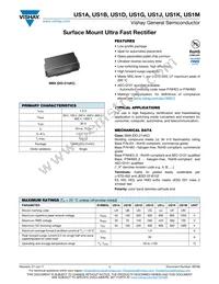 US1GHE3/61T Datasheet Cover