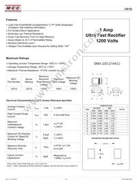 US1Q-TP Datasheet Cover