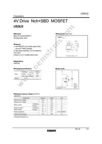 US5U2TR Datasheet Cover