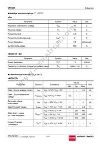 US5U30TR Datasheet Page 2